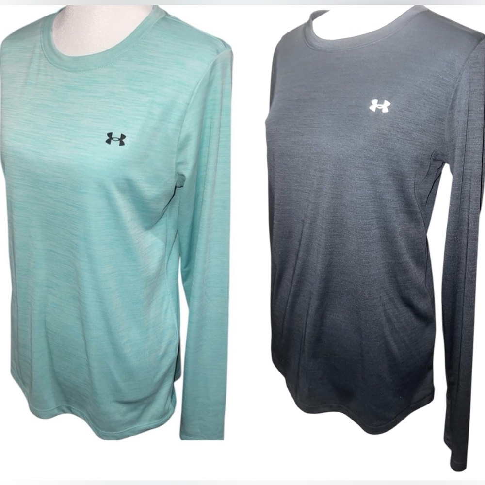 2 Under Armour Long Sleeve Shirt Bundle